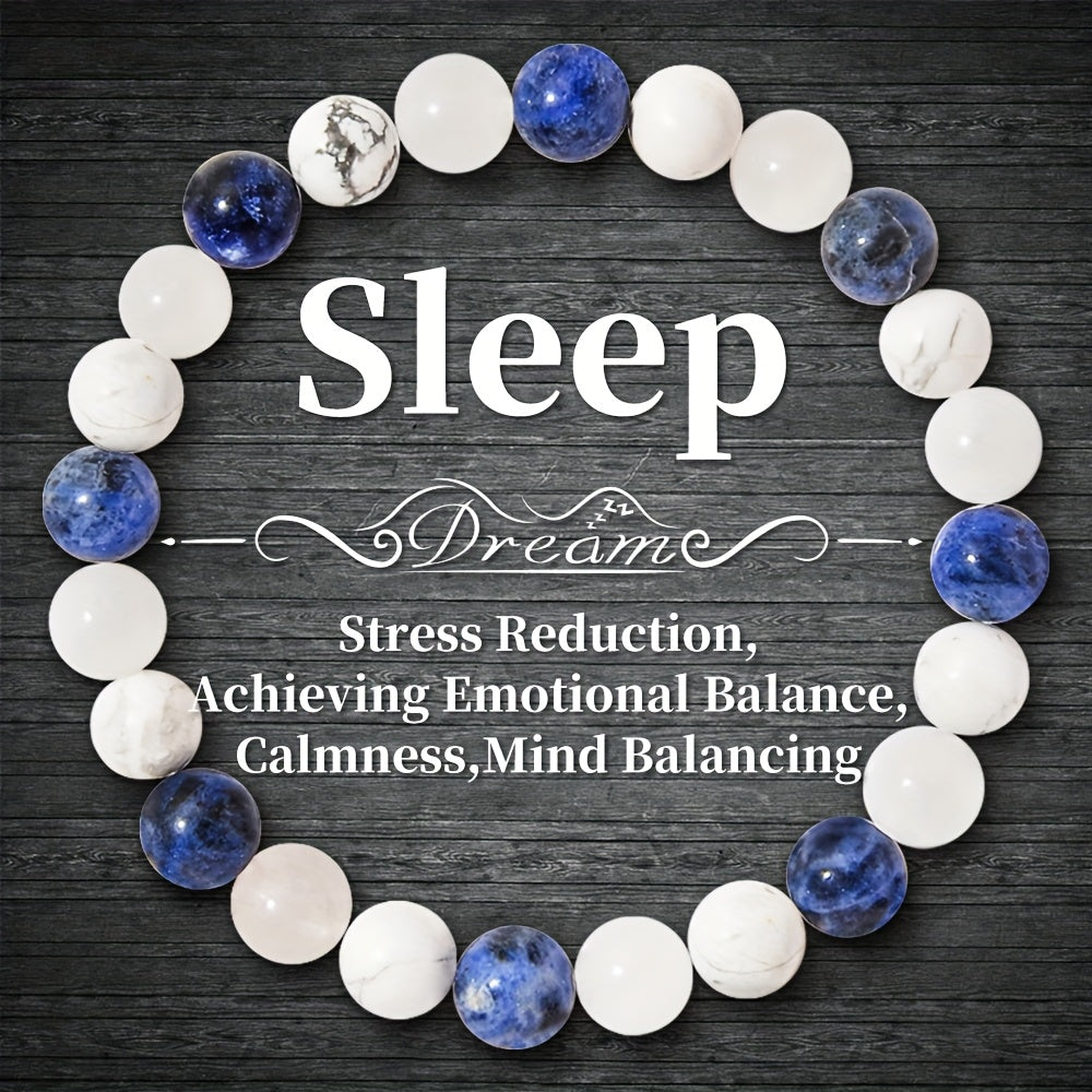 1 pièce Cadeau unique, apporte calme et sérénité, pierre naturelle, stabilise les émotions, purifie l'esprit, idéal pour un usage quotidien