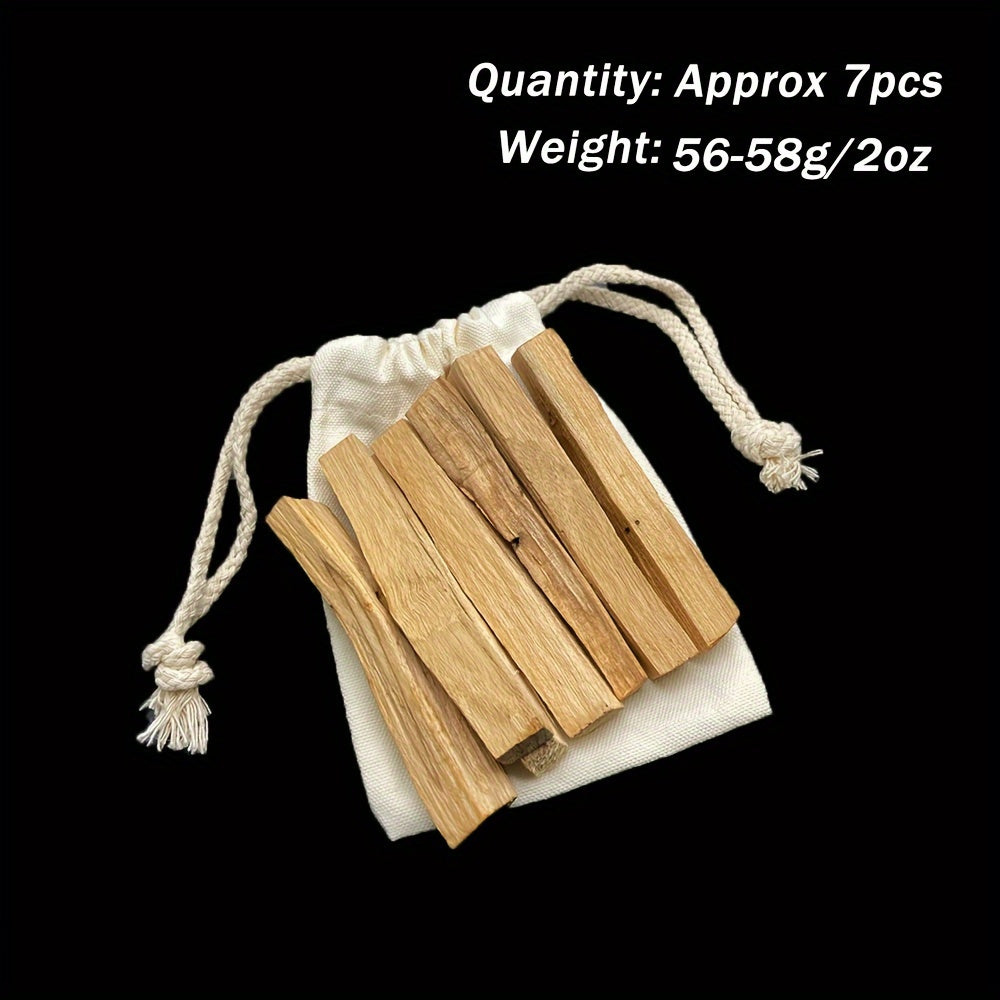 Bâtons de Palo Santo Premium 2 oz - Encens Naturel pour Méditation, Purification Aromatique et Bien-être Spirituel