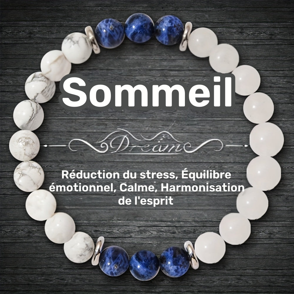 1 pièce Cadeau unique, apporte calme et sérénité, pierre naturelle, stabilise les émotions, purifie l'esprit, idéal pour un usage quotidien