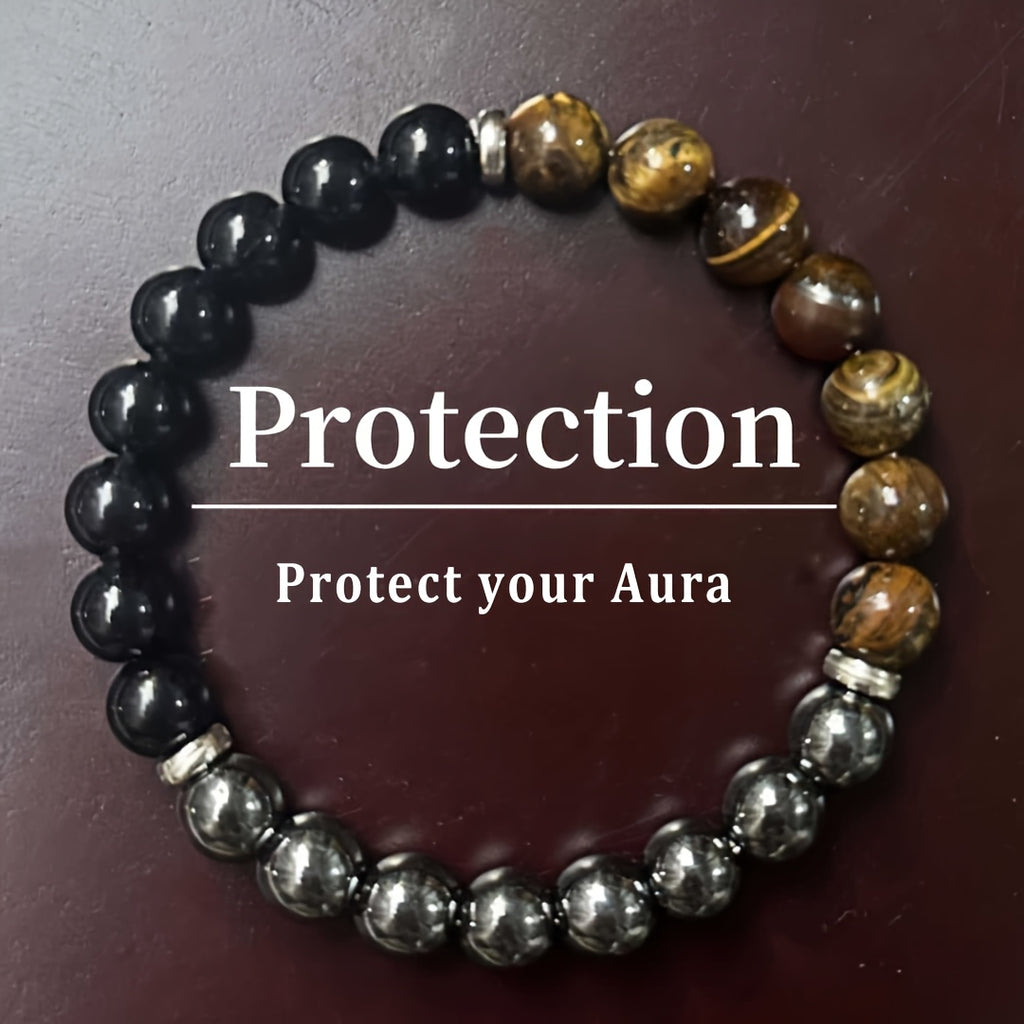 Un ensemble de 9 bracelets de cristal magique, symbolisant la paix, la richesse, la prospérité, l'amitié, la chance, l'amour et la protection - des perles de cristal qui apportent l'optimisme et la positivité, la confiance et la force, un cadeau parfait u