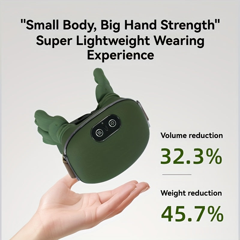 Masseur Chauffant USB pour Cou et Épaules, Masseur Électrique, Masseur Simulé 6D pour Épaules, Cou, Dos, Masseur pour Trapèze Cervical, Ainsi que Massage Profond et Pétrissage pour les Épaules et les Jambes. Cadeau Idéal pour les Aînés, Hommes et Femmes