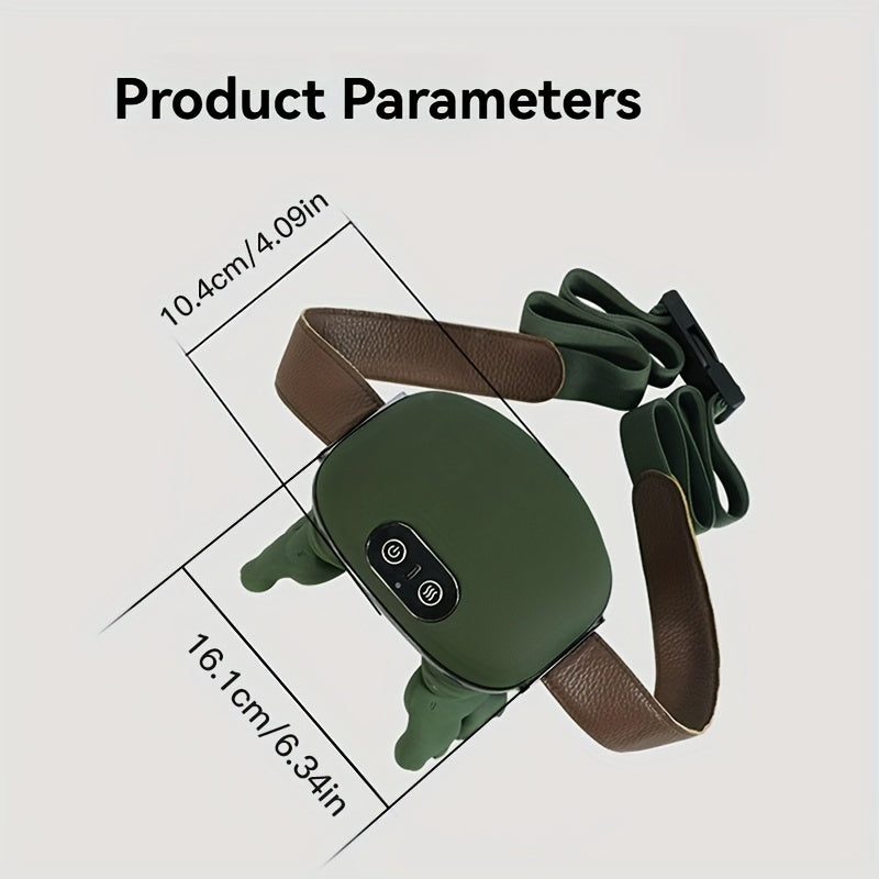 Masseur Chauffant USB pour Cou et Épaules, Masseur Électrique, Masseur Simulé 6D pour Épaules, Cou, Dos, Masseur pour Trapèze Cervical, Ainsi que Massage Profond et Pétrissage pour les Épaules et les Jambes. Cadeau Idéal pour les Aînés, Hommes et Femmes