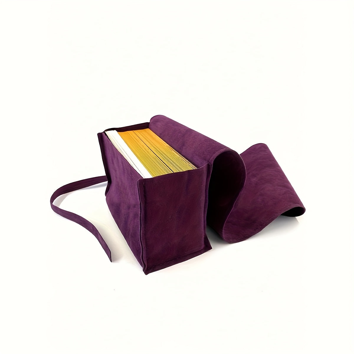 Sac de rangement pour cartes en velours 12.5x8.0x3.0cm avec papillon doré et motif des phases de la lune - Étui de protection en tissu doux, fermeture à cordon, petits objets - Cadeau idéal pour les anniversaires, Noël, Halloween, porte-cartes, porte-cart